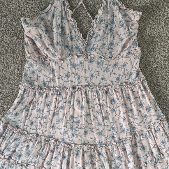 Love Tree | Floral Babydoll Fit and Flare Mini Dress | Size: L | NWOT - Picture 7 of 9